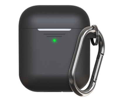 Etui na słuchawki KeyBudz Elevate Keychain do AirPods 1/2 black